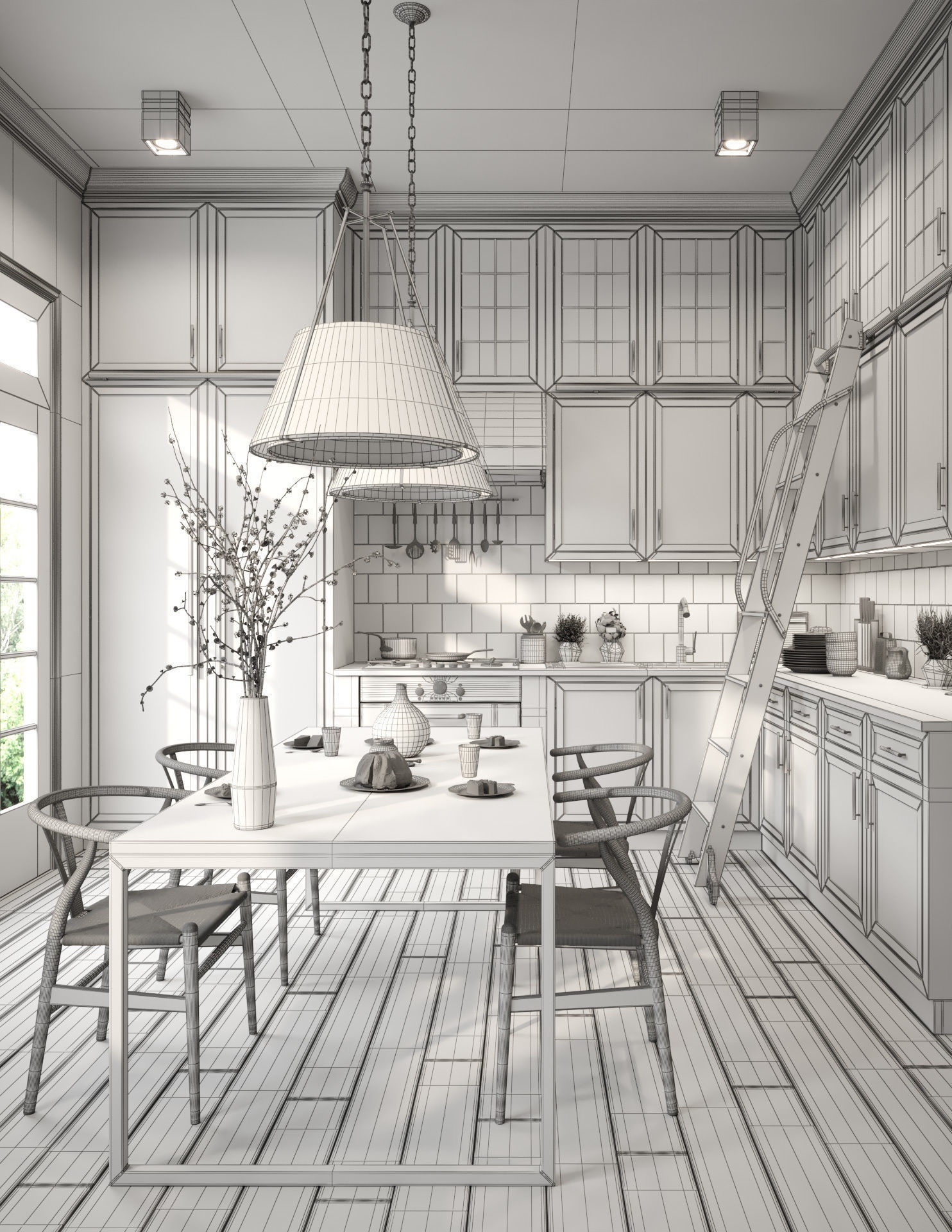 Scene 1 Archinteriors 56 3D model_1