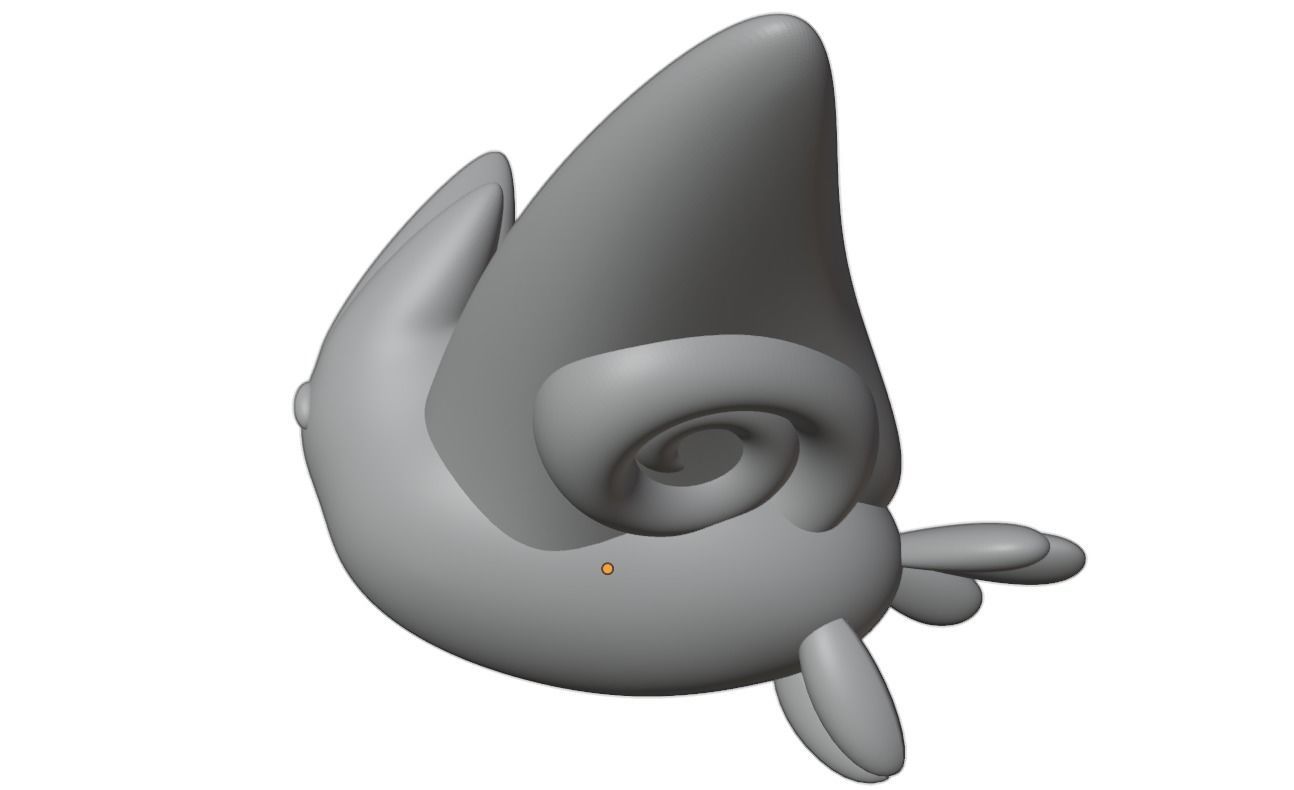 Togekiss Pokemon 3D print model_4