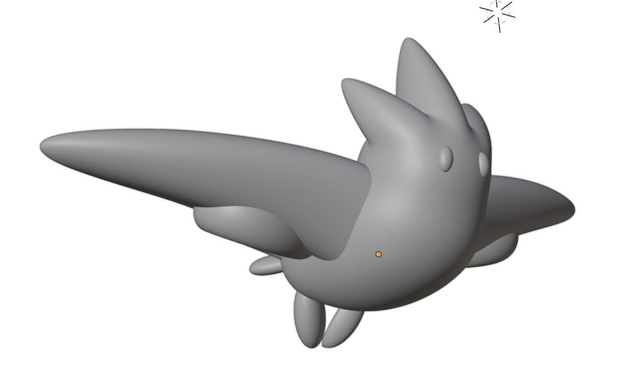Togekiss Pokemon 3D print model_2