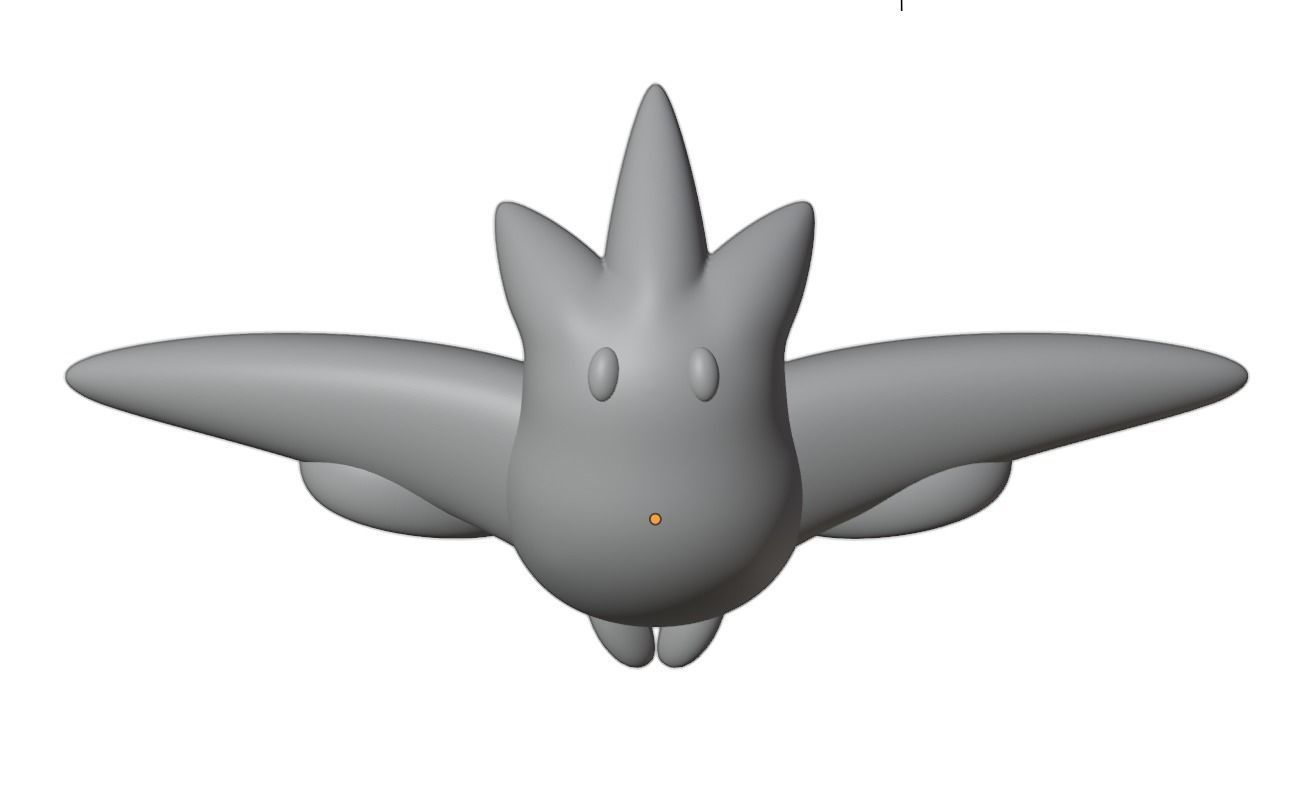 Togekiss Pokemon 3D print model_1