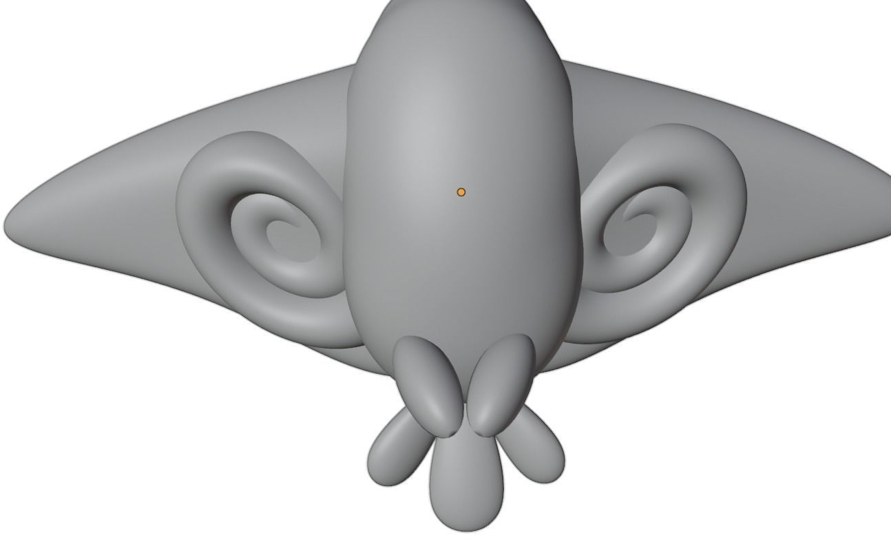 Togekiss Pokemon 3D print model_3