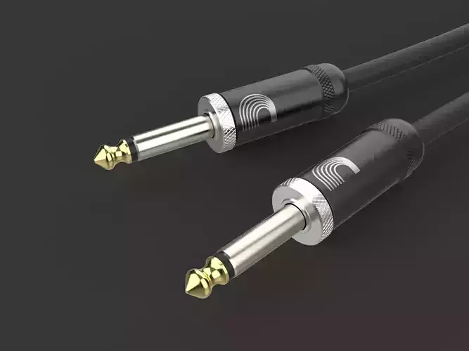 Planet Waves American Stage Audio Jack 3D model