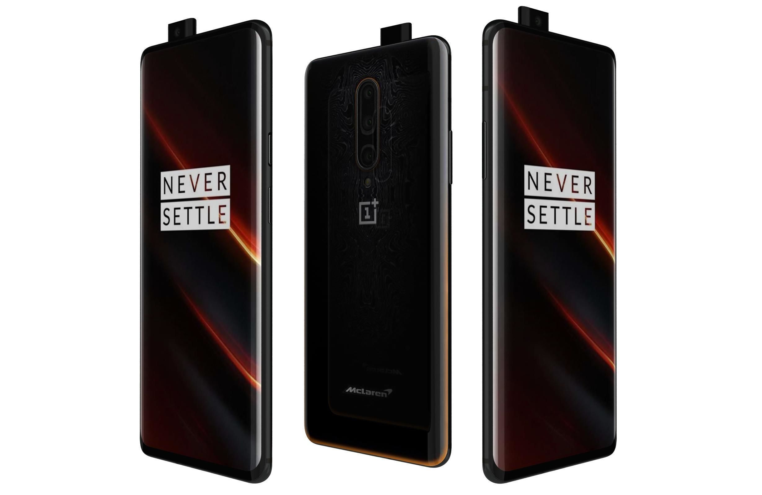 OnePlus 7T Pro Haze Blue And McLaren Edition 3D model_2