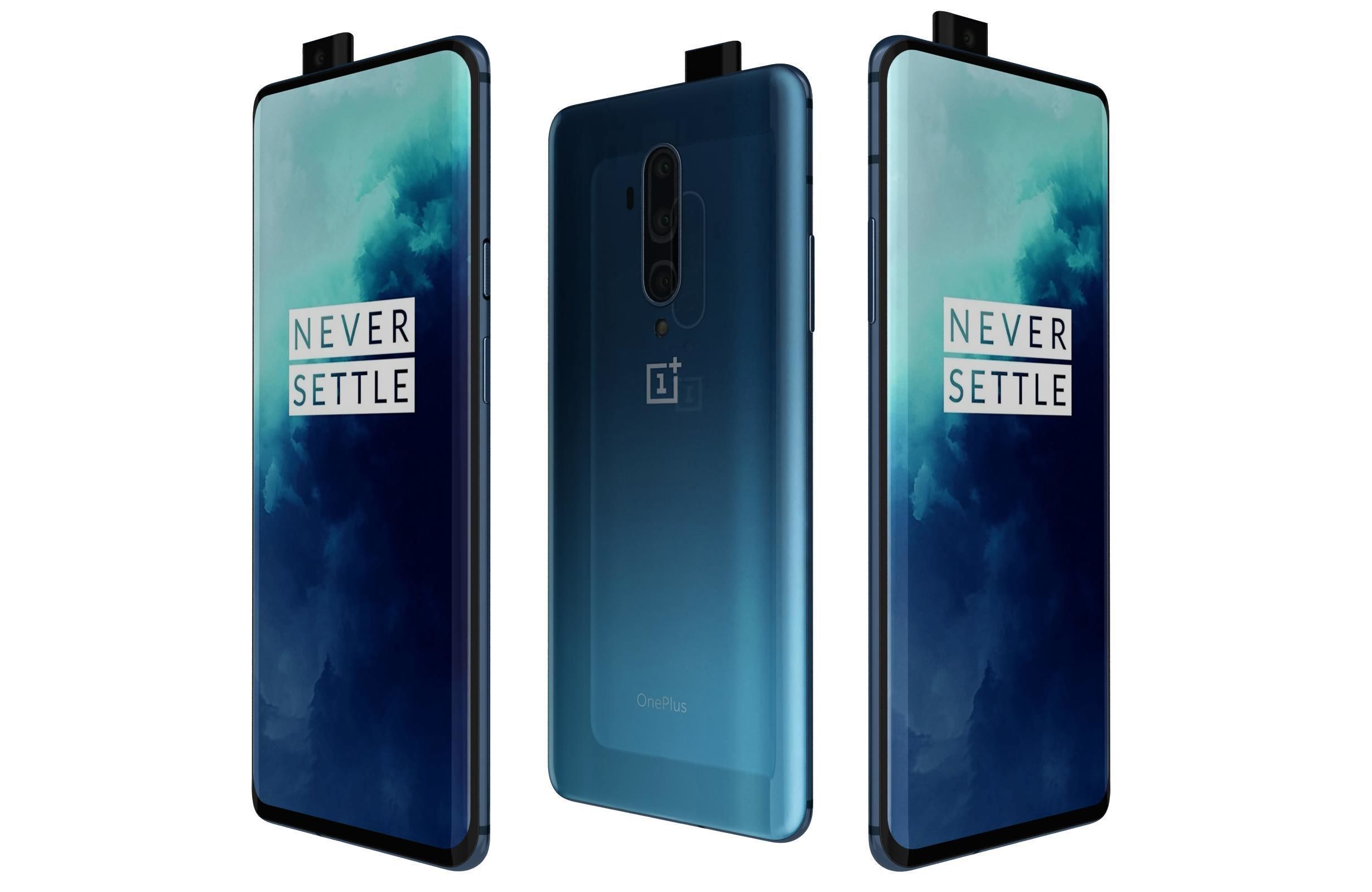 OnePlus 7T Pro Haze Blue And McLaren Edition 3D model_1