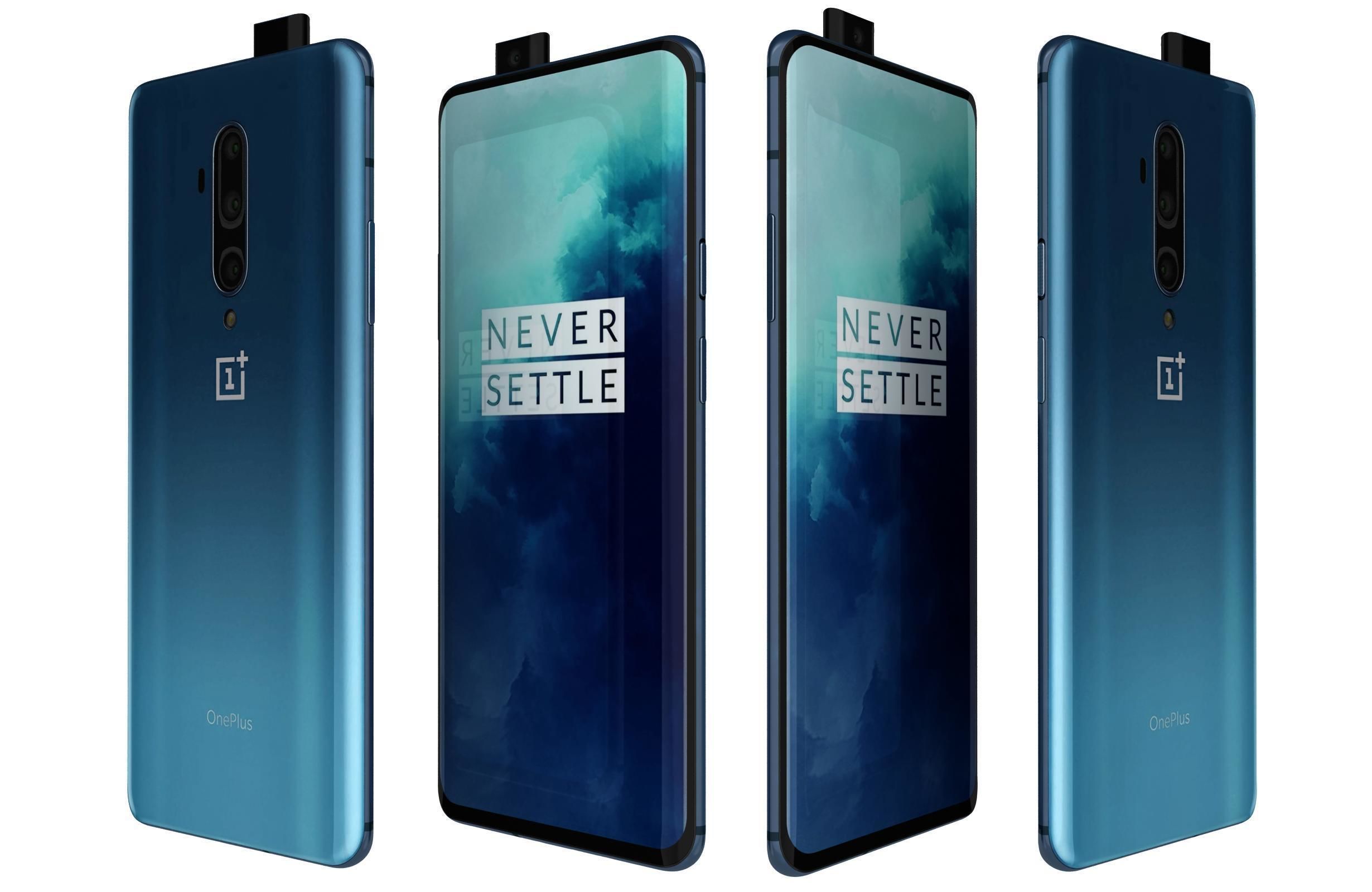 OnePlus 7T Pro Haze Blue And McLaren Edition 3D model_4