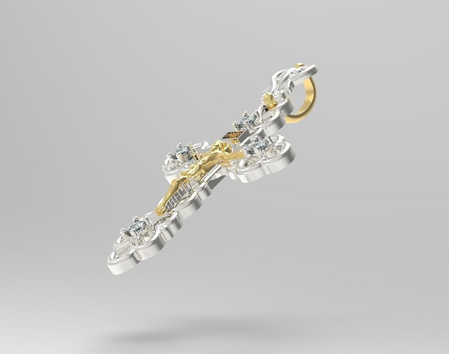 Cross JESUS  3D print model_1