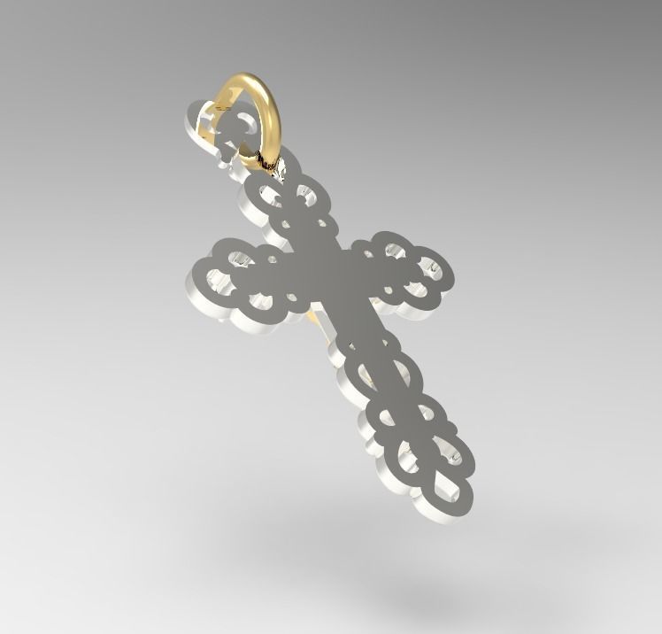 Cross JESUS  3D print model_4