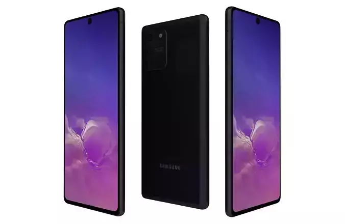 Samsung Galaxy S10 Lite Prism Black 3D model