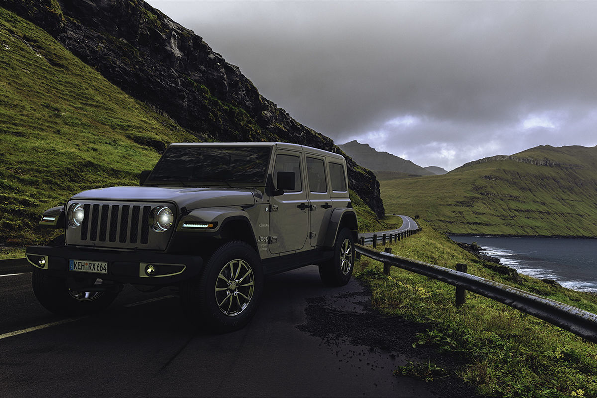 Jeep Wrangler Unlimited Sahara 2018 3D model_6