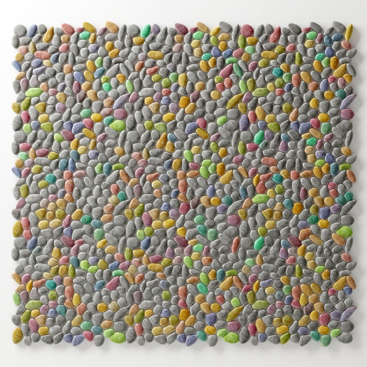 Panel pebble smooth Color Bathroom n2 3D model_7