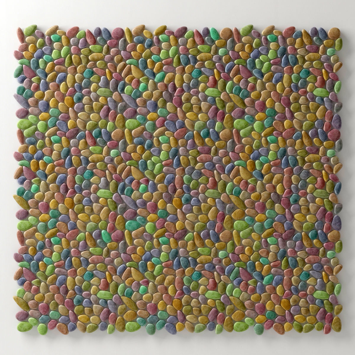 Panel pebble smooth Color Bathroom n2 3D model_5