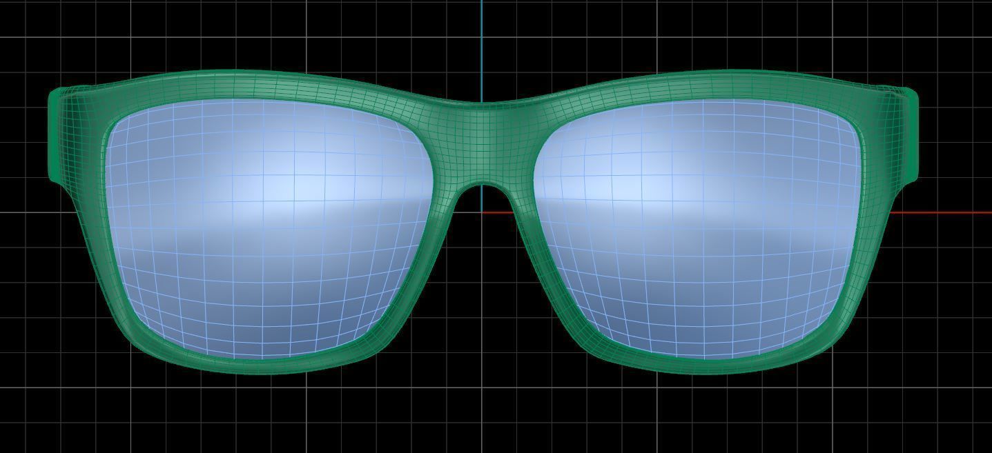 Eyeglasses for Men and Women 3D print model_6