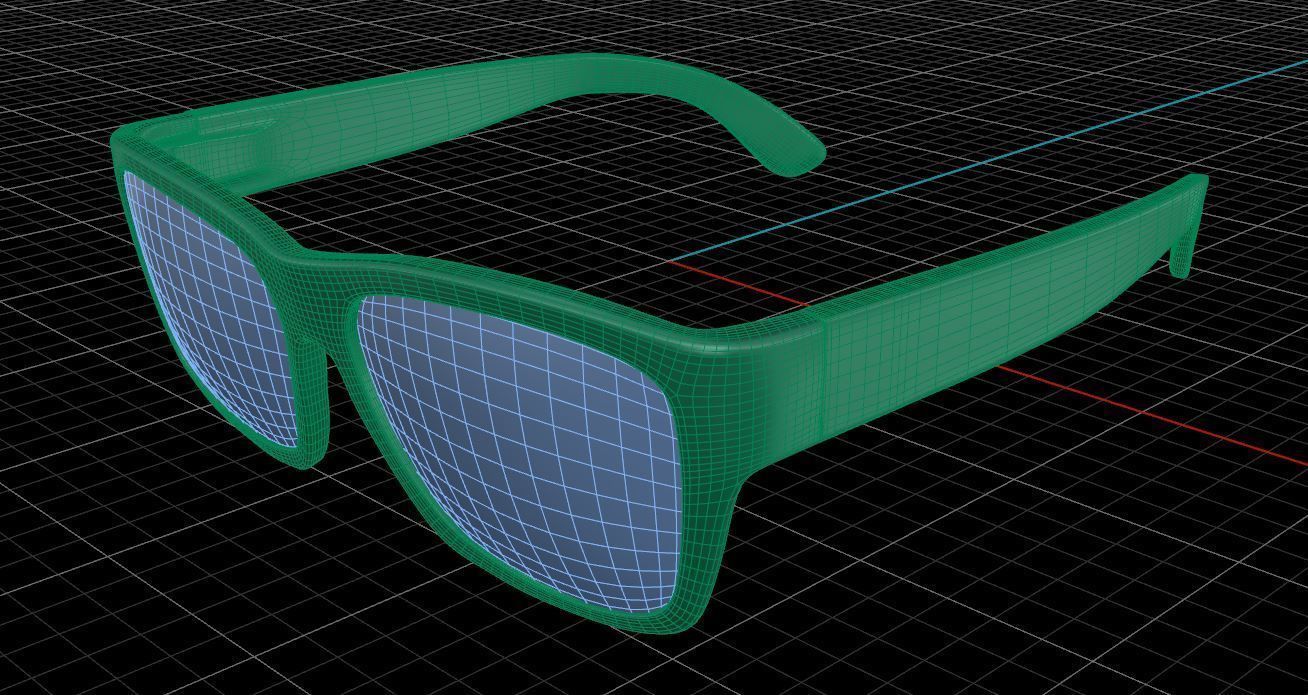 Eyeglasses for Men and Women 3D print model_4