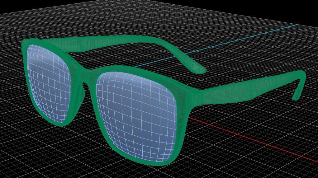 Eyeglasses for Men and Women 3D print model_4