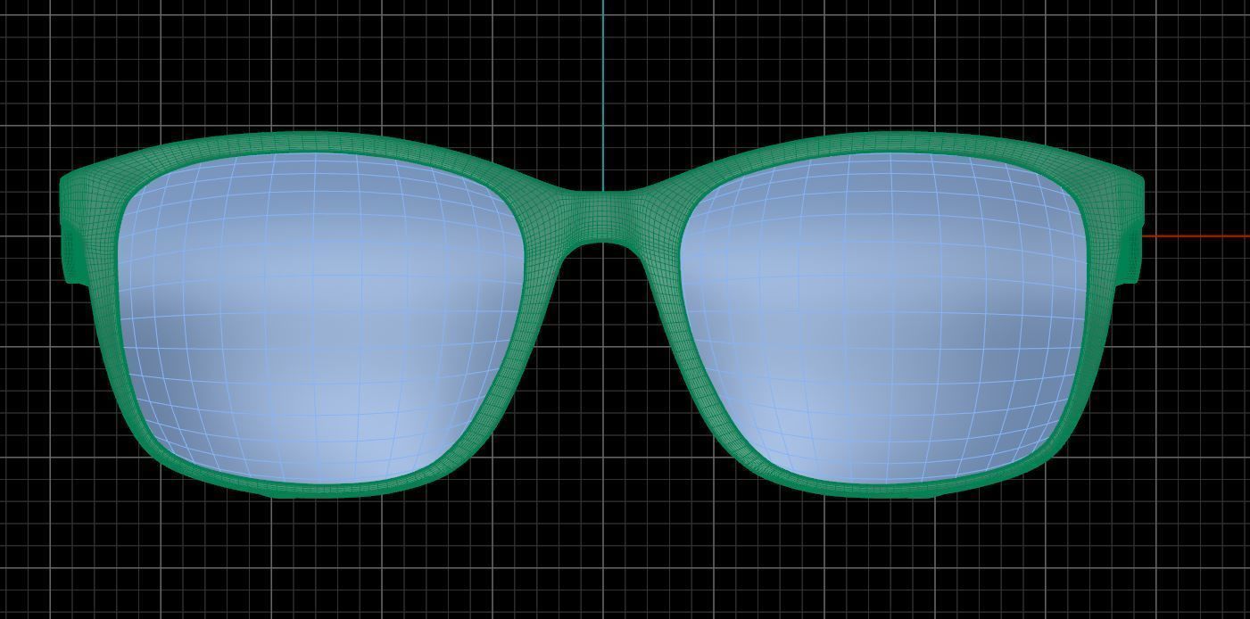 Eyeglasses for Men and Women 3D print model_6