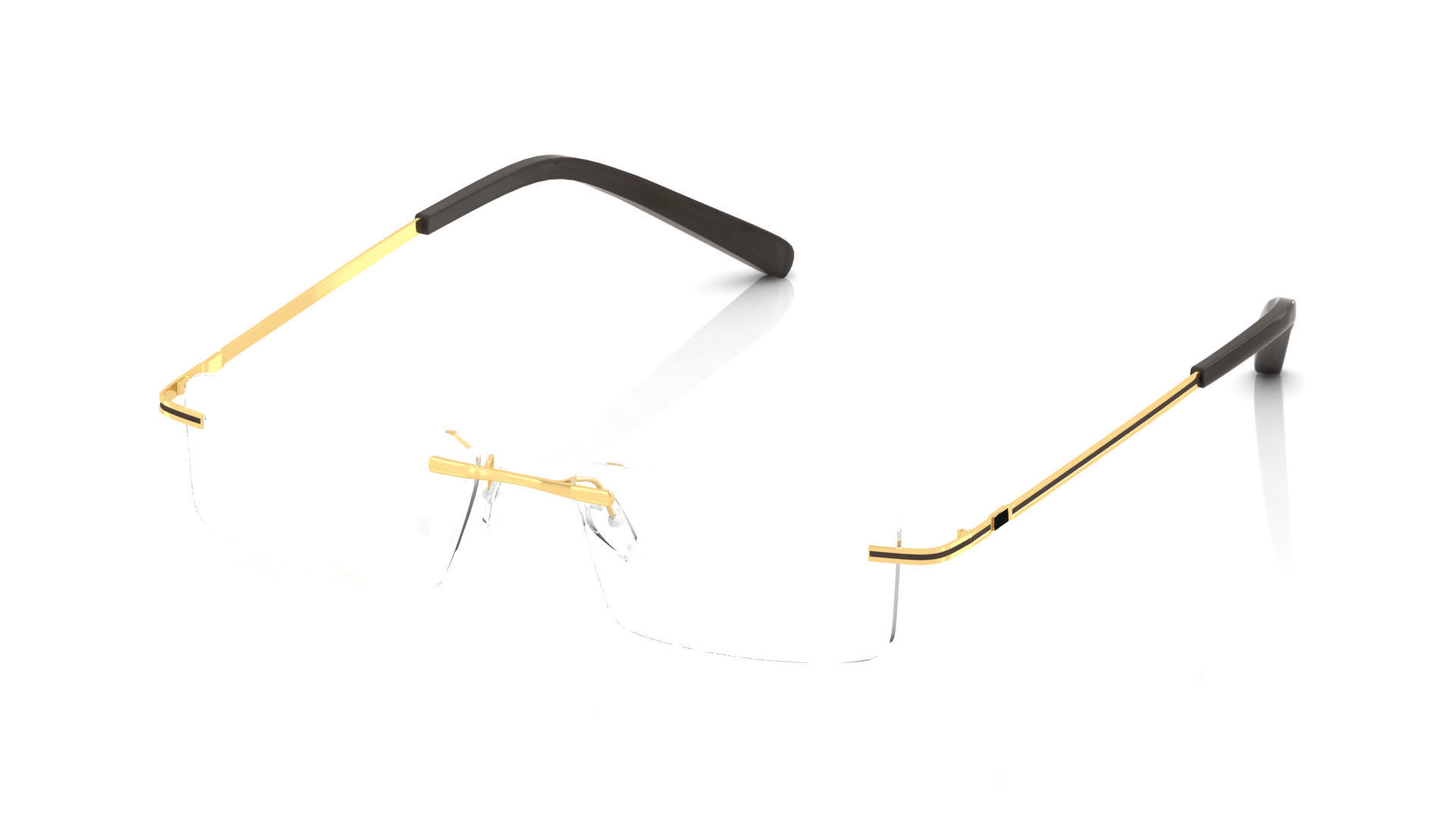 Eyeglasses for Men and Women 3D print model_1