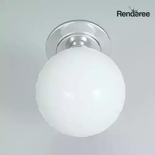 Wall Lamp Single White 3
