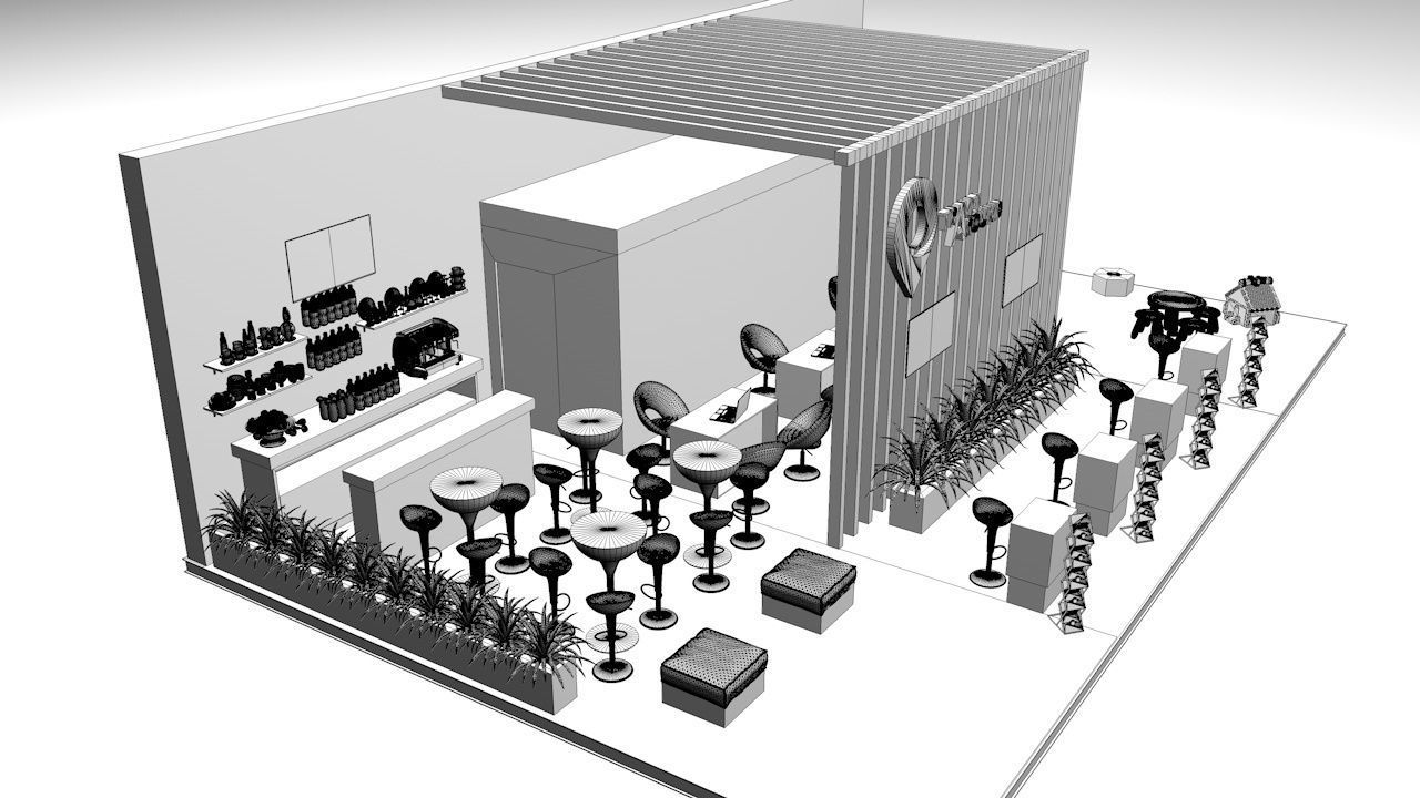 Stand Expo Travel 3D model_17