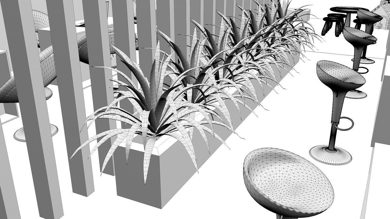 Stand Expo Travel 3D model_8