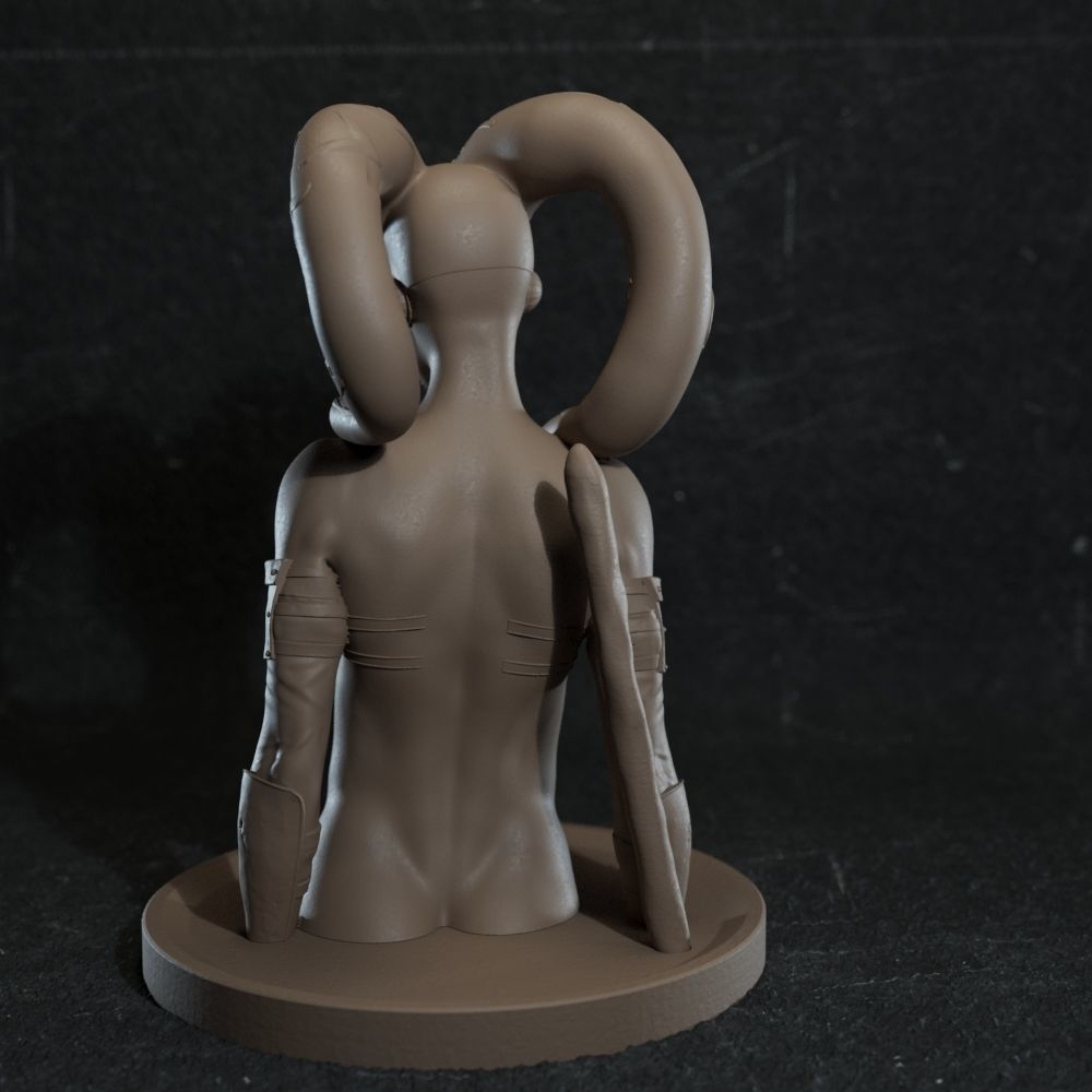 Darth Talon figure 3D print model_5
