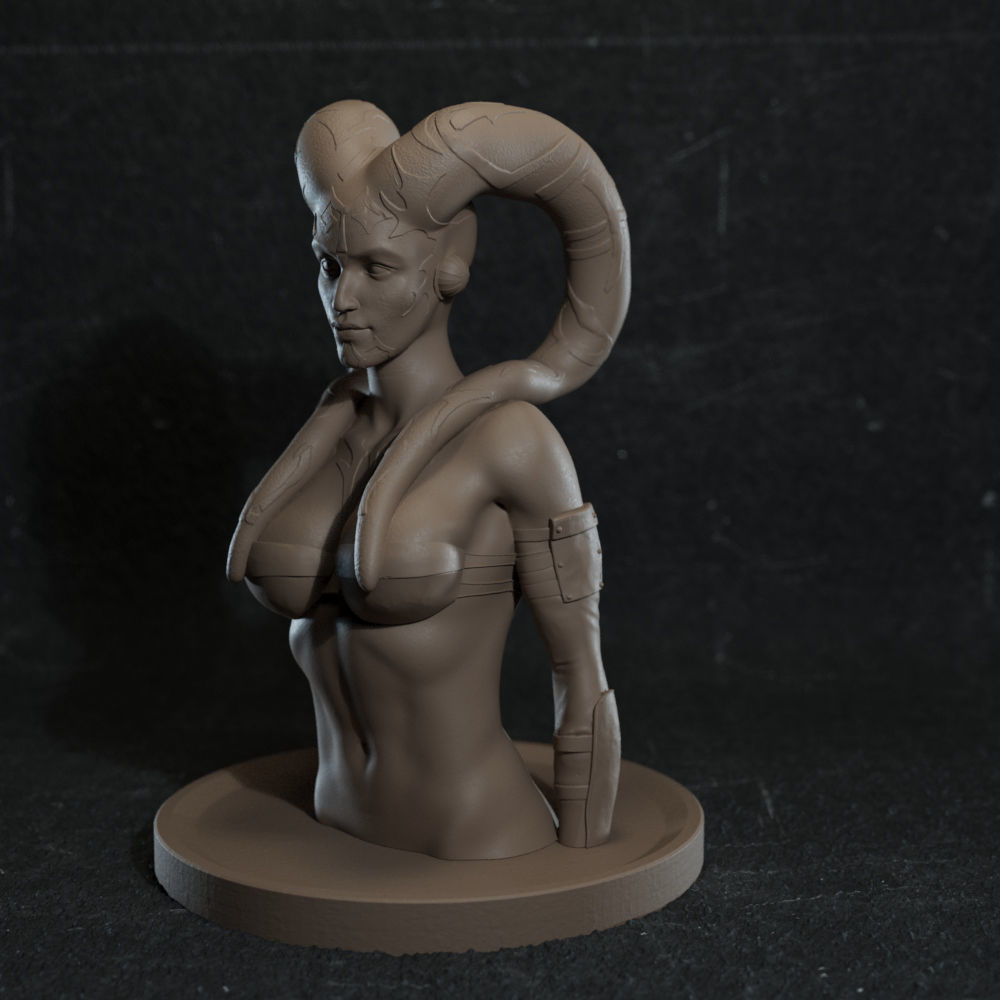 Darth Talon figure 3D print model_2