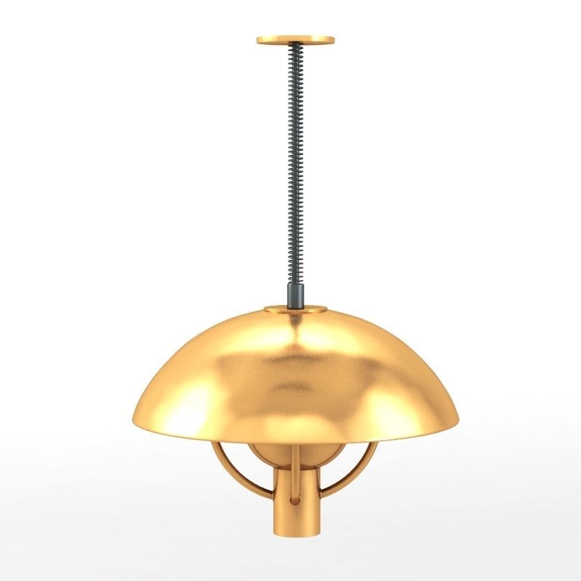 Dutch Flowerpot Ceiling Lamp 3D model_3