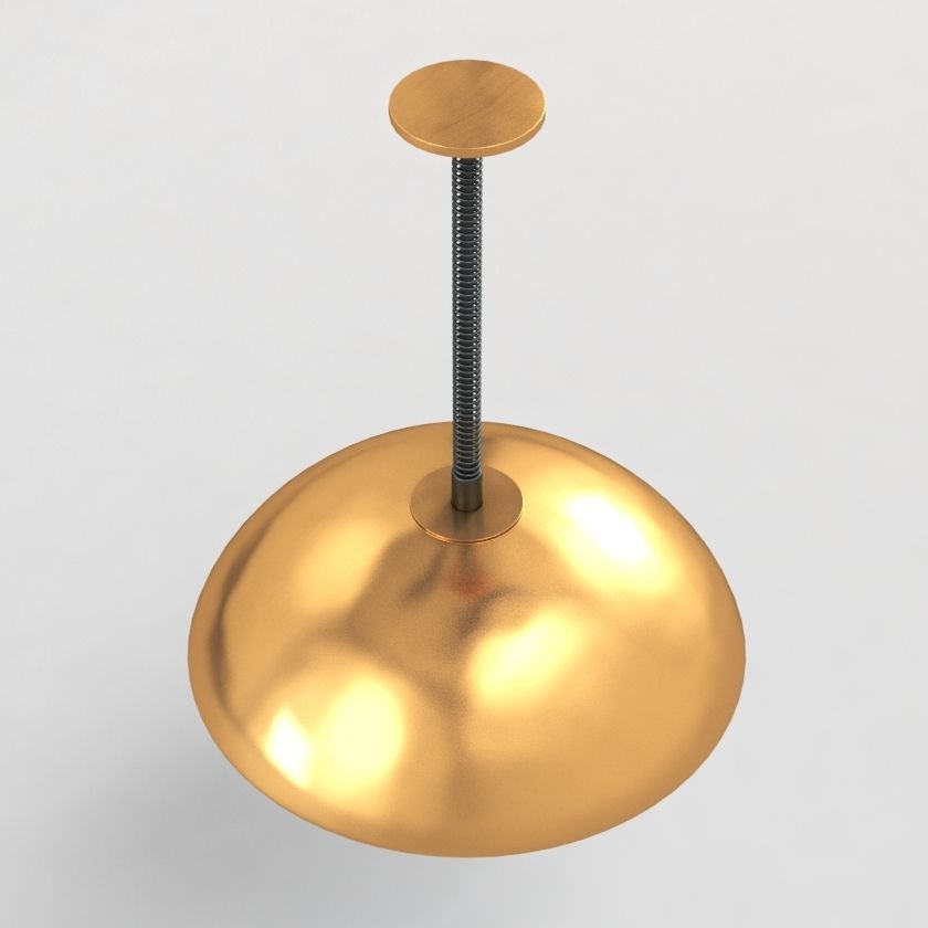 Dutch Flowerpot Ceiling Lamp 3D model_2