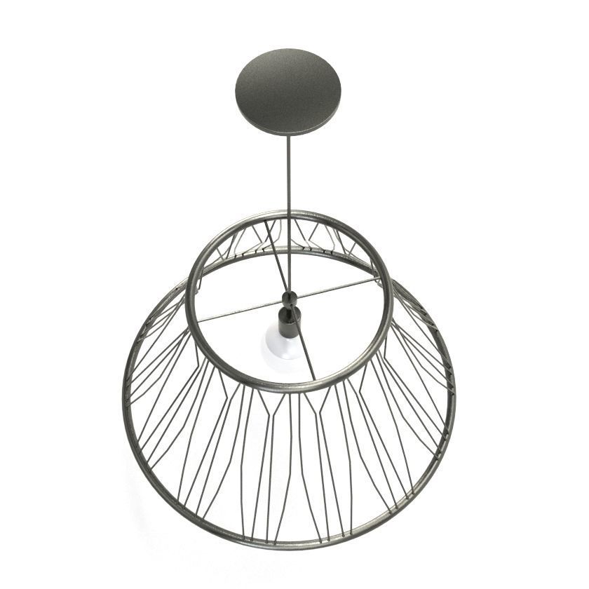 Diamant Grande Pendant 3D model_4