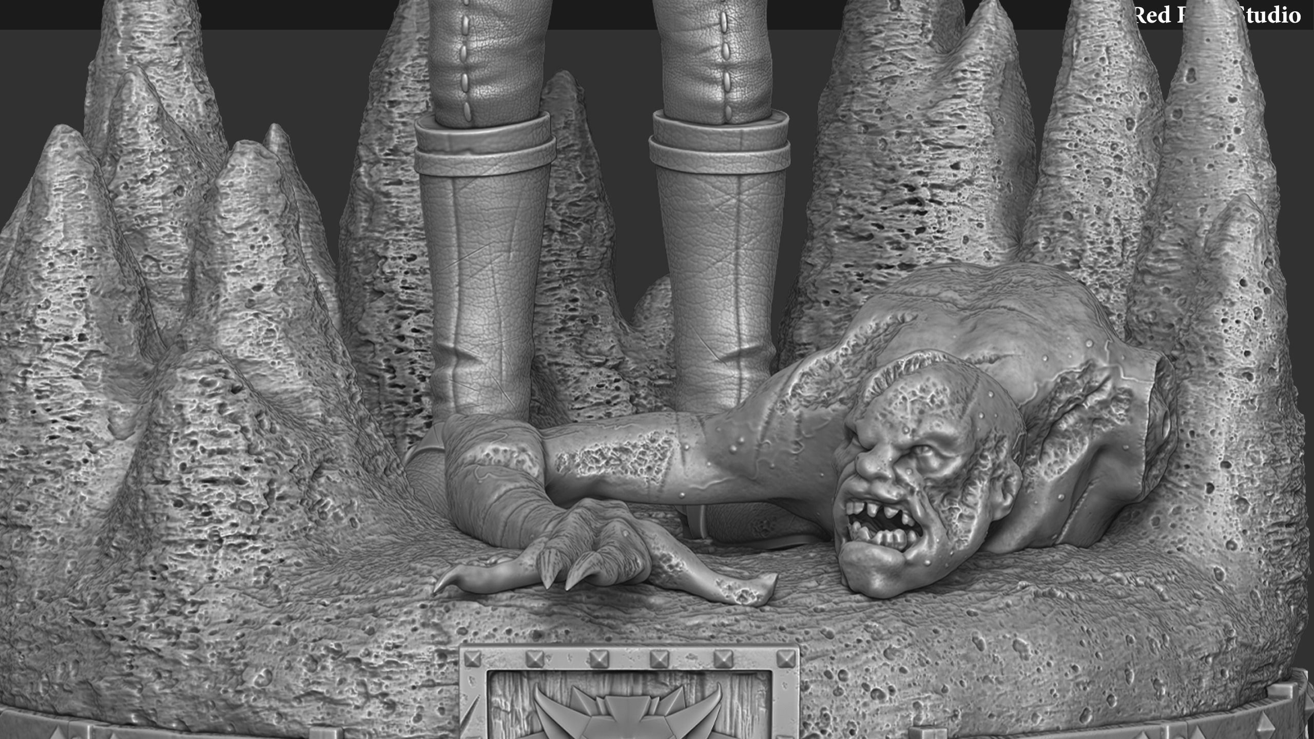 Witcher  Geralt of Rivia 3D print model_27