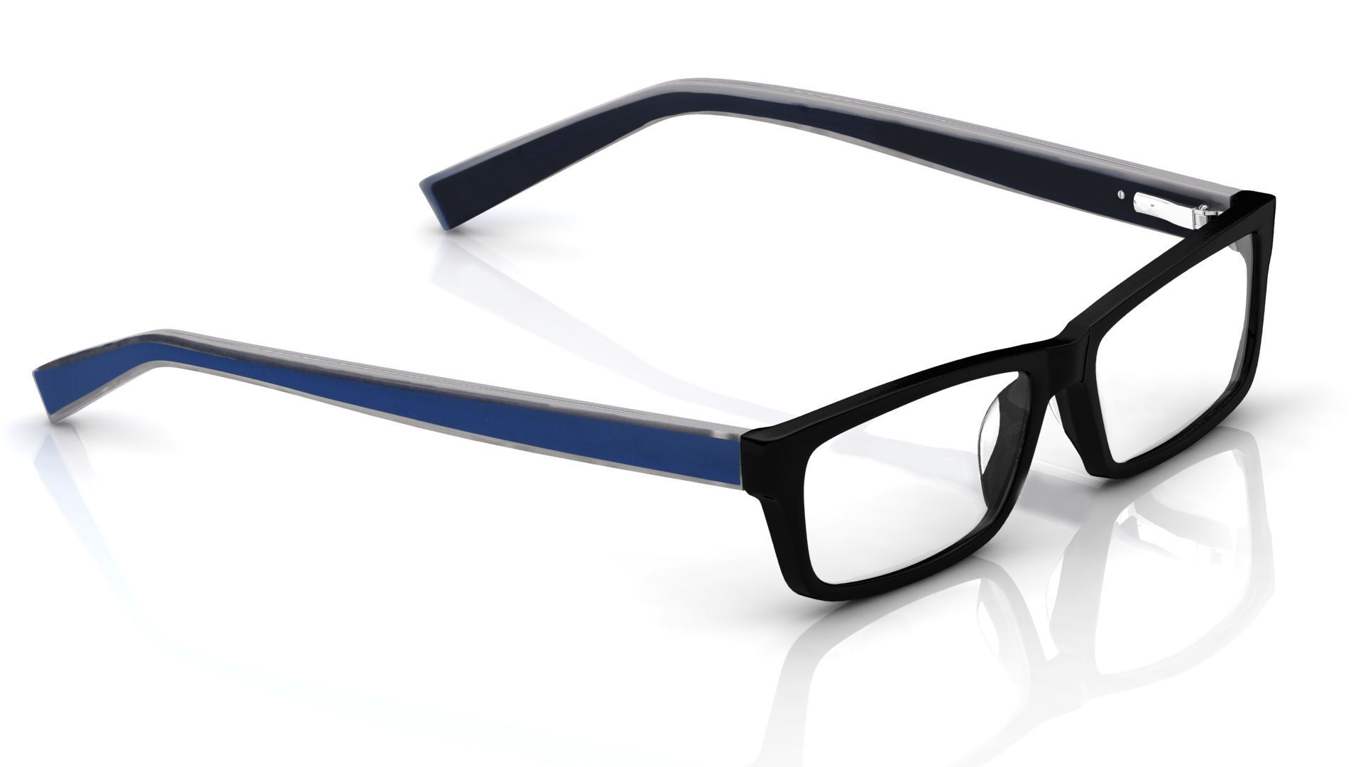 Eyeglasses for Men and Women 3D print model_3