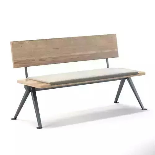 Banc Marcoulle 1955 Prouve