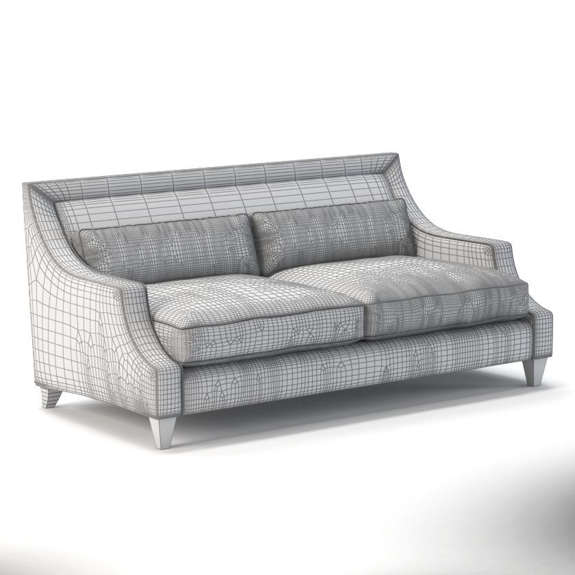 Baker 6130S Max Sofa Thomas Pheasant 3D model_1