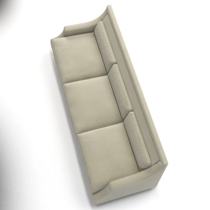 Baker 6130L Max Loveseat Thomas Pheasant 3D model_4
