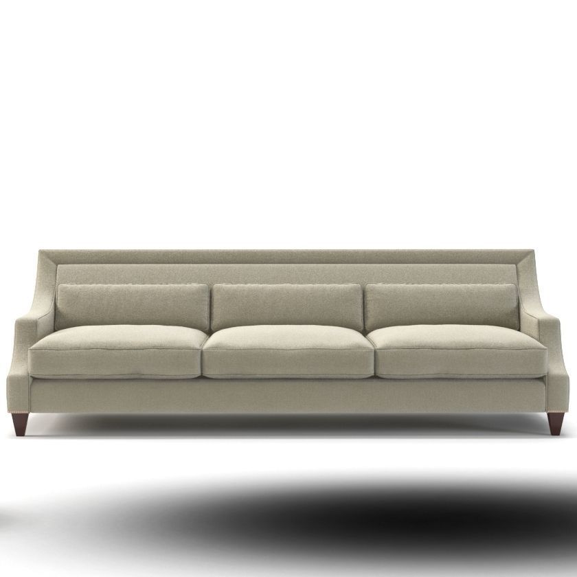 Baker 6130L Max Loveseat Thomas Pheasant 3D model_3