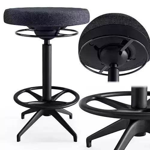 Lidkullen stool with seat