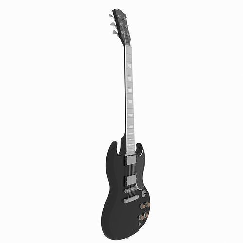 Electric Guitar 3D model