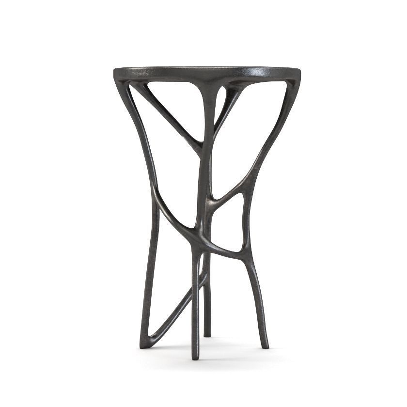 Aldrich Side Table 3D model_3