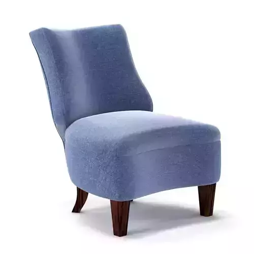 1950s Upholstered Lounge Chair