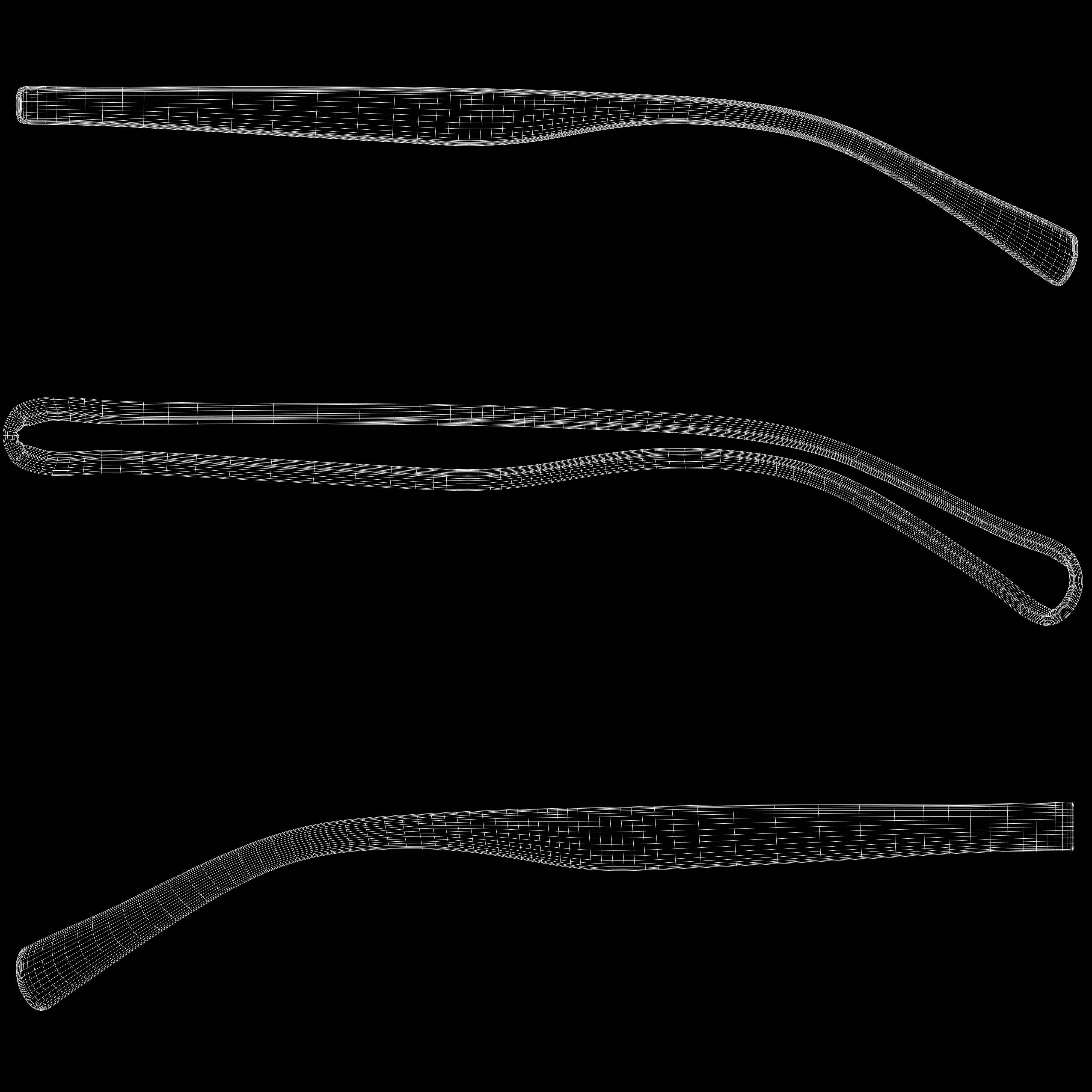 Eyeglasses for Men and Women 3D print model_3