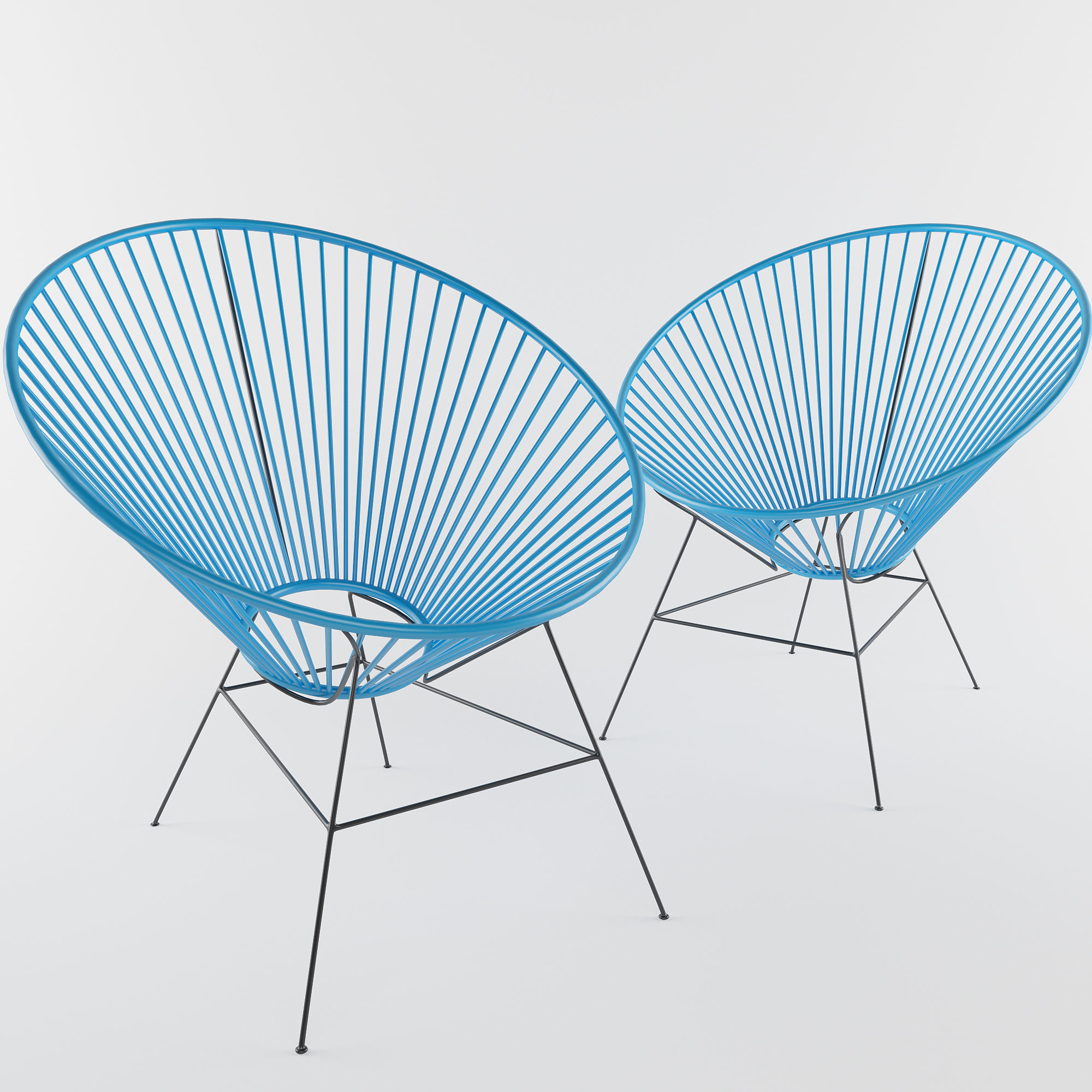 Decorative chair 3D model_1