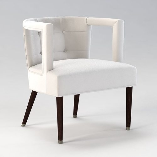Mr Brown Eliza Modern Window Arm Chair 3D model