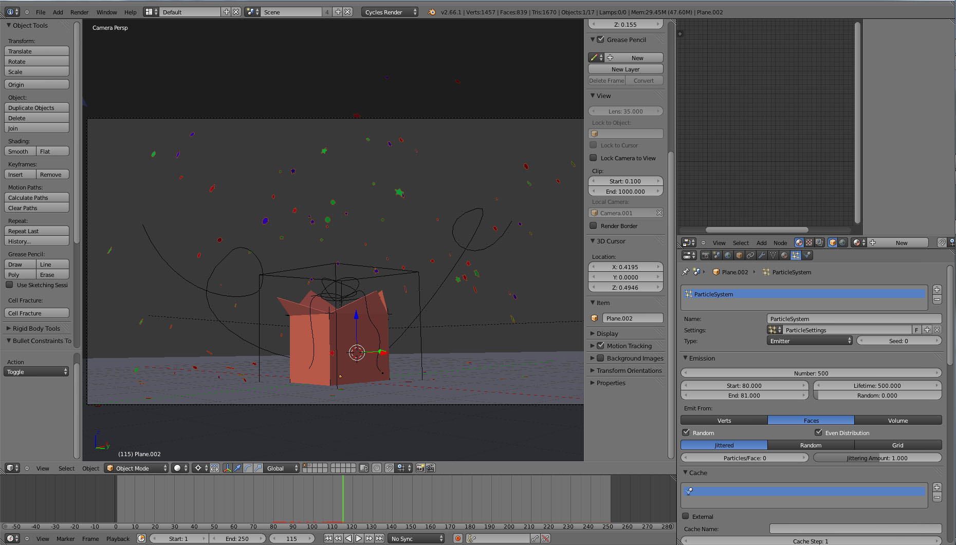 Animated Present Box 3D model_2