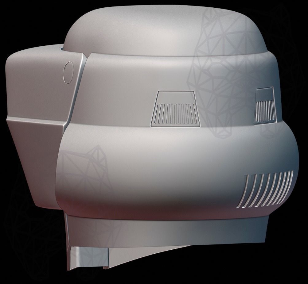 Scout Trooper Helmet from Star Wars 3D print model_4