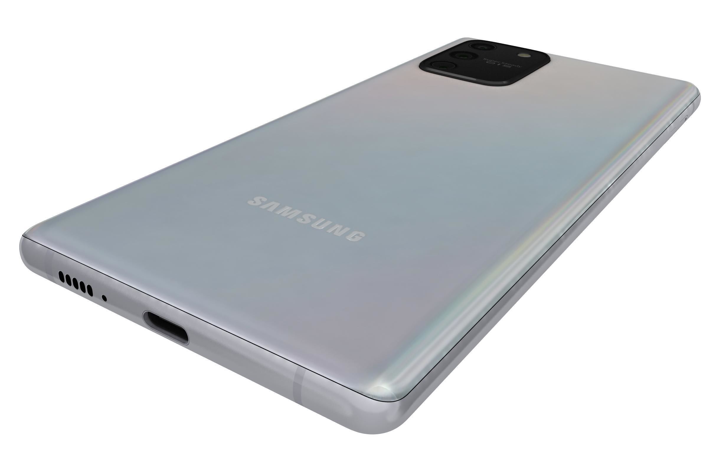 Samsung Galaxy S10 Lite Prism White 3D model_12