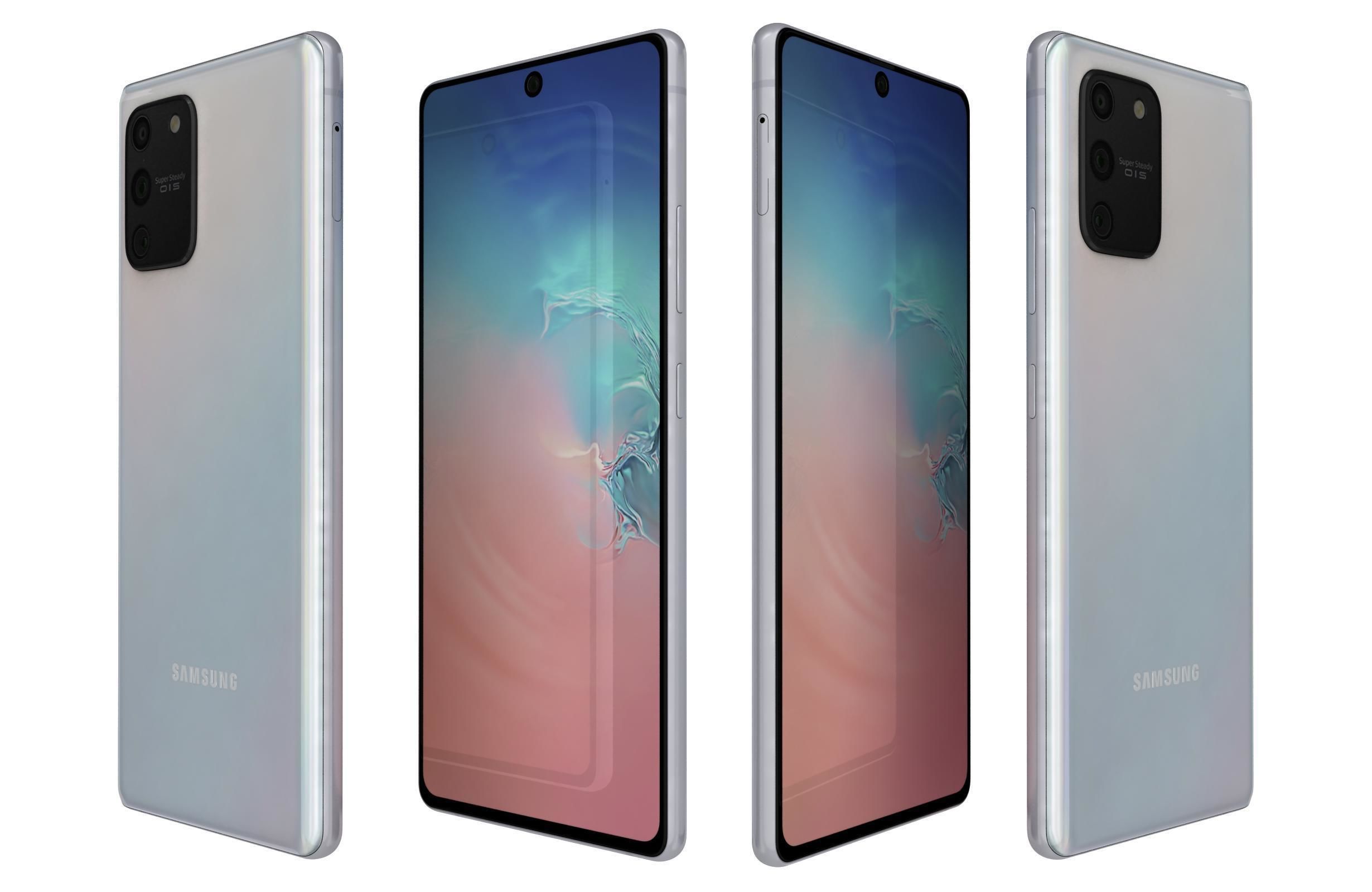 Samsung Galaxy S10 Lite Prism White 3D model_3