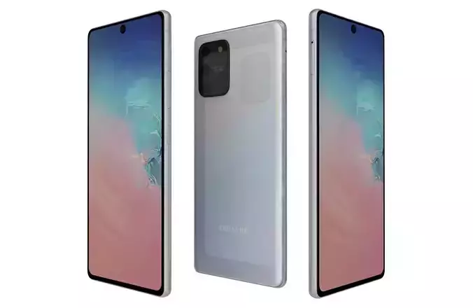 Samsung Galaxy S10 Lite Prism White 3D model
