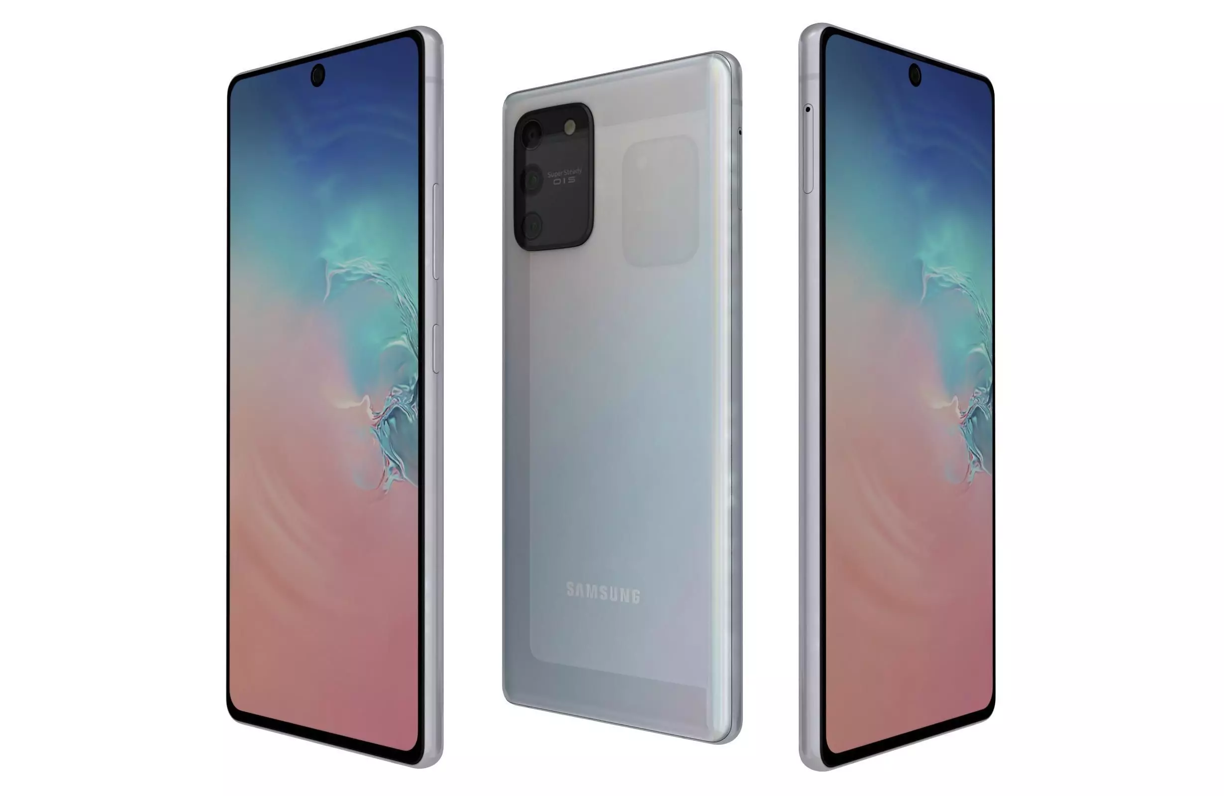 Samsung Galaxy S10 Lite Prism White 3D model_0