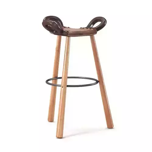 Marbella Brutalist Bar Stool