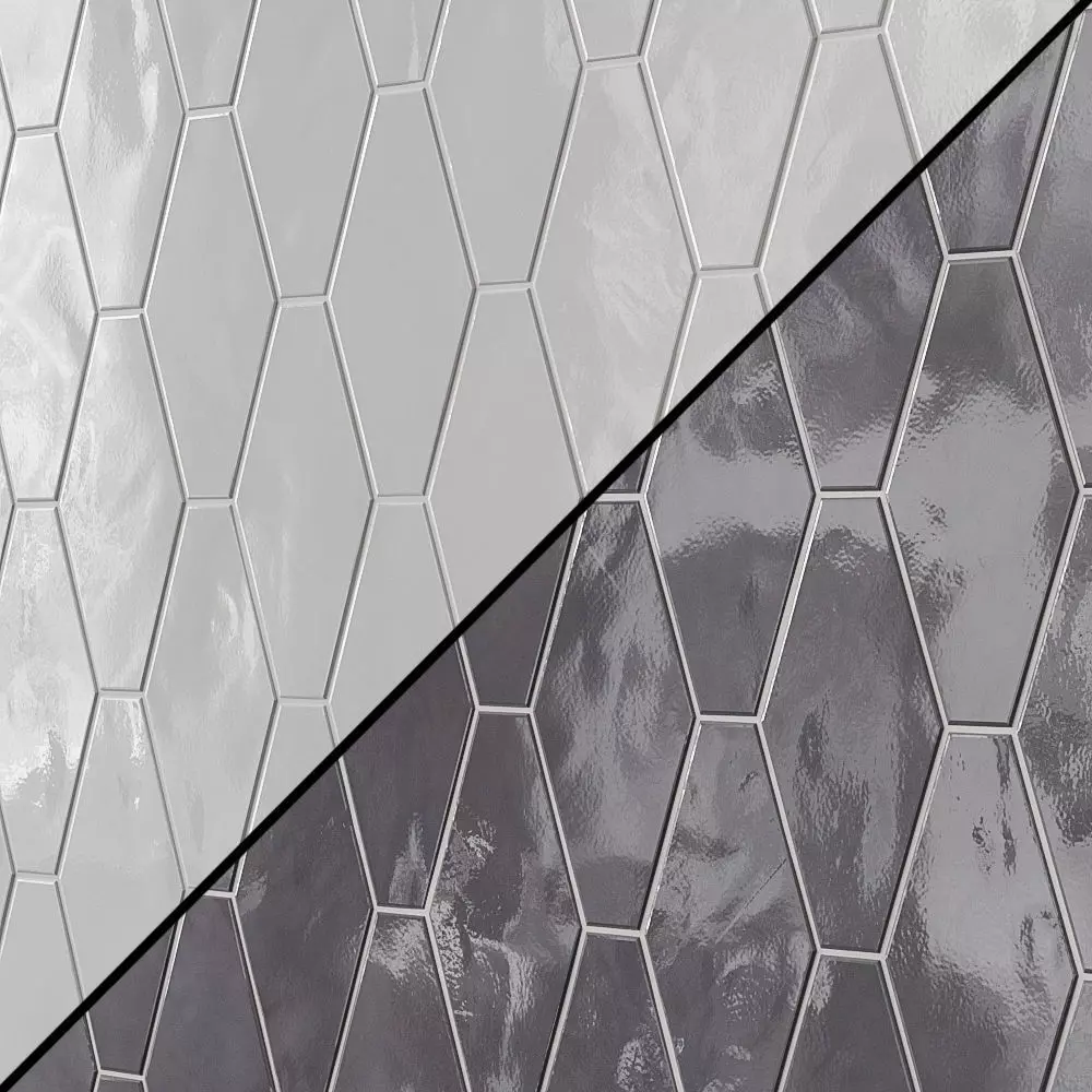 Manchester Hexagon Ceramic Tile 3D model