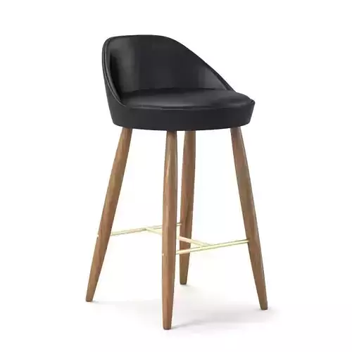 Low Backed Bar Stool